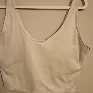 Longline Sports Bra with Push Up Pads